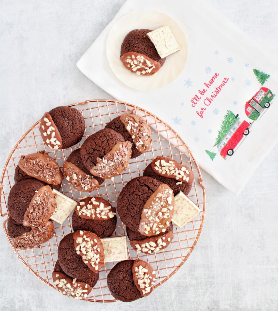 Chocolate Peppermint Cookies