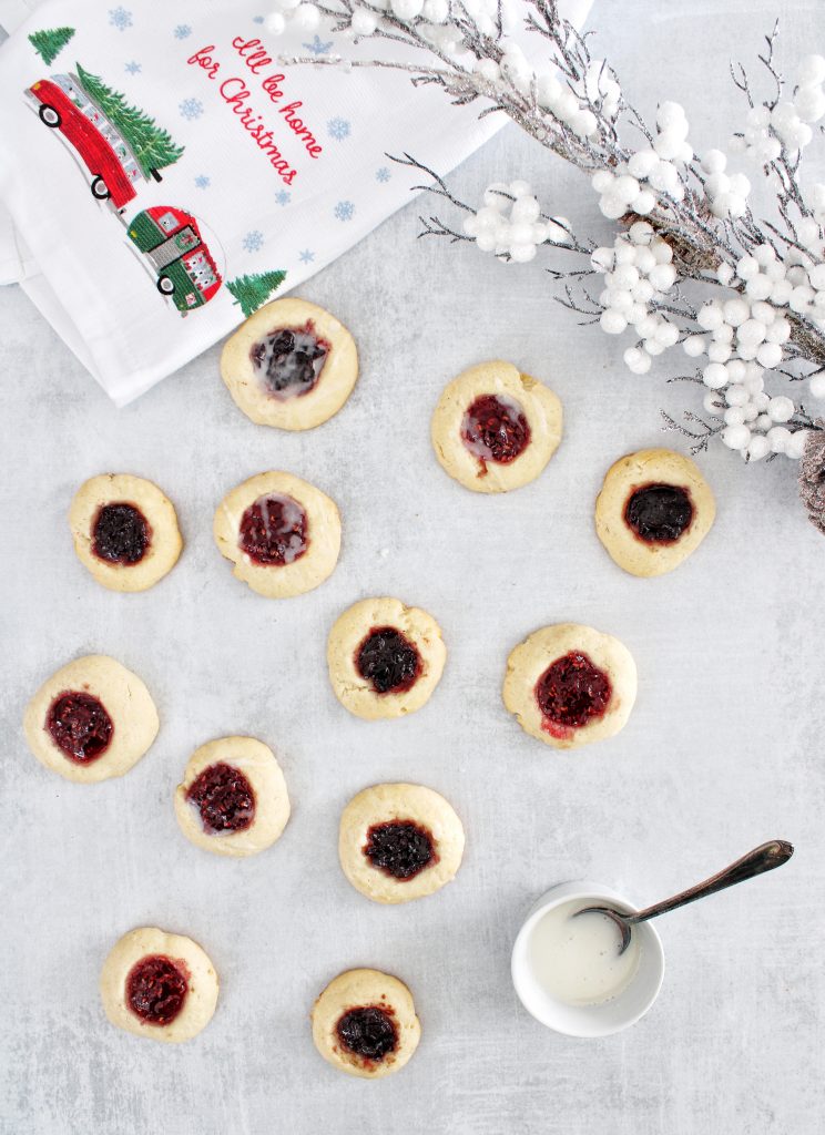 Jam Thumbprint Cookies