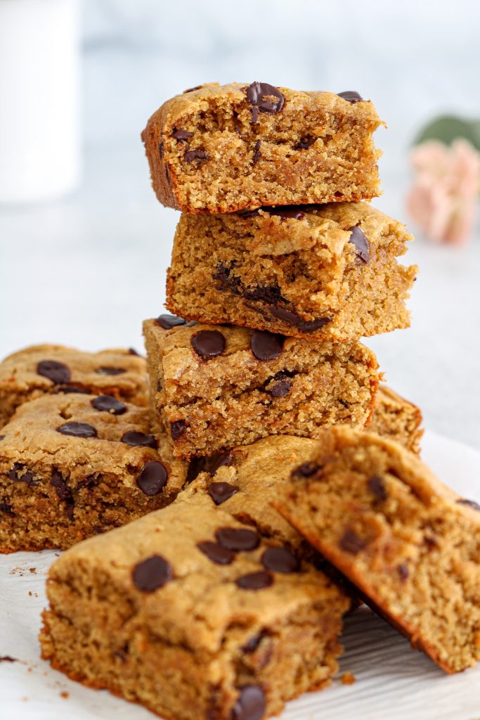 Gluten-Free Dark Chocolate Blondies