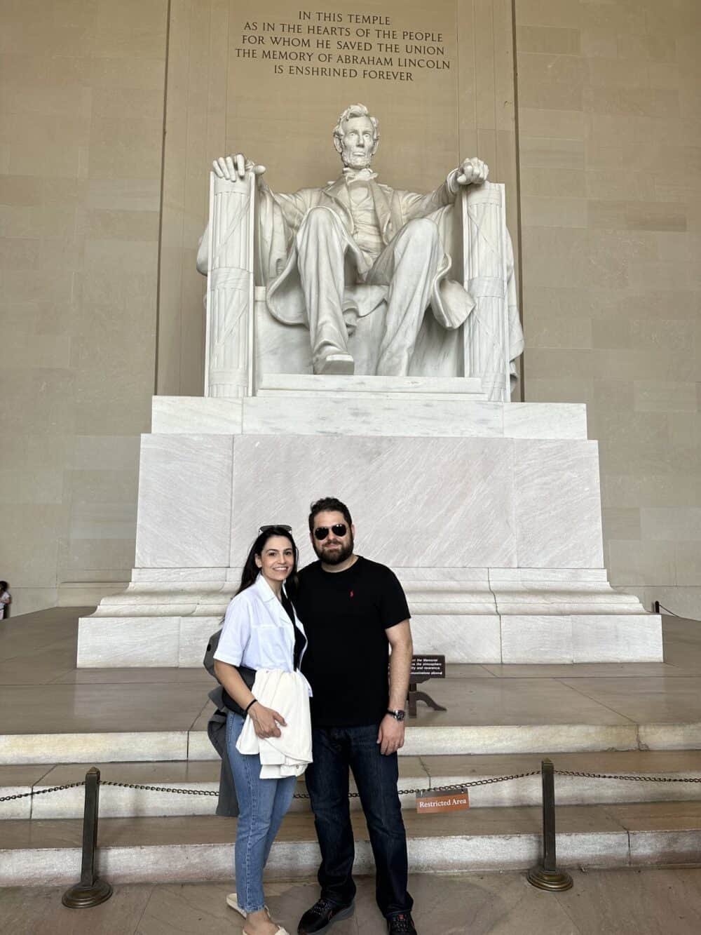 Abraham Lincoln memorial Washington DC